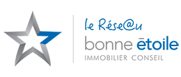 Devenez mandataire immobilier avec Bonne Etoile Immobilier Conseil. Logo