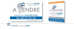 Panneaux mandataire immobilier
